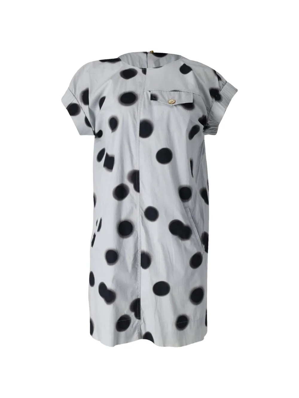 Marc By Marc Jacobs Cream Dress with Black Dot Accent - Picture 6 of 6